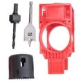 thumbnail image 2 of Door Lock Installation Kit,Door Hole Drilling Kit for Deadbolts and Locksets with Guide Template, Do, 2 of 5