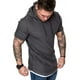 thumbnail image 3 of Sudadera Manga Corta De Verano Con Capucha Para Hombre, 3 of 5