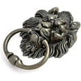 thumbnail image 1 of Poignée de Porte Lion Bronze Antique Classique, 1 of 3