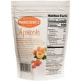 Manischewitz Premium Dried Apricots 6oz 2 Pack "Resealable Bag", Gluten