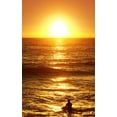 thumbnail image 2 of Sunset Surf Wall Mural by Wallmonkeys Peel and Stick Graphic (18 in H x 11 in W) WM356900, 2 of 4