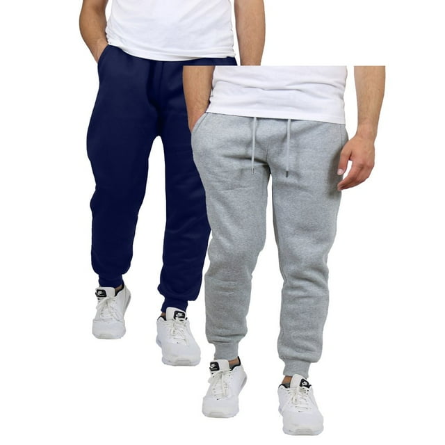 Men‘s 2 Pack Fleece Jogger Sweatpants