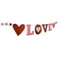 thumbnail image 4 of Northlight 5' Glittered "Love" Valentine's Day Wall Banner Decoration, 4 of 5