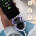thumbnail image 4 of Mini llavero Power Bank Digital 1500mAh Spaceman Cargadores (Púrpura para iPhone) Sywqhk Para estrenar, 4 of 7