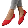 thumbnail image 3 of Ladies Slip On Loafers Comfortable for Business Casual Attire Women's Comfortable On Ballet With Square Toe, 3 of 9