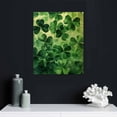 thumbnail image 5 of Nawypu Watercolor Clover, Grass, Spring, St Patrick, Digital watercolor, St Patrick's Day, Modern Canvas Wall Art, Decor Canvas, 5 of 5