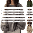 thumbnail image 3 of VISALY Oversized Long Sleeve Pullover Sweater for Women Mock Neck Crewneck Layered Knit Sweatshirt Loose Fit Jumper Drop Shoulder Side Slit Soft Knit Top Fall Winter Cozy Loungewear Clothes A L, 3 of 9