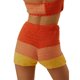 thumbnail image 4 of Txlixc, pantalones cortos de punto salvaje para mujer, pantalones cortos de cintura alta elástica, pantalones cortos casuales de verano Txlixc Sexy, 4 of 5