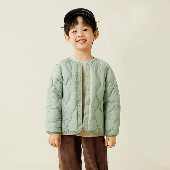 Boys Down Jacket Lightweight Fashionable Winter Coat for Kids Stylish Outdoor Snowsuit for Boys and Girls for Cold Weather Activities