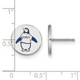 thumbnail image 2 of Sterling Silver Rh-plated LogoArt Theta Phi Alpha Enameled Post Earrings, 2 of 2