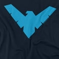 thumbnail image 2 of Batman Nightwing Symbol Women's T Shirt, Navy, X-Large, 2 of 6
