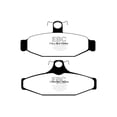 thumbnail image 2 of EBC Brakes Yellowstuff 4000 Series Street and Track Brake Pad Set Fits select: 1985-1997 CHEVROLET CAMARO, 1988-1996 CHEVROLET CORVETTE, 2 of 8