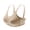 Beige BGM, variant on Women Bras Women’s Underwear No Underwire Bras Solid Color Fashion Thin Brassiere Loose Casual Wear Beige M