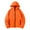Orange, variant on Fleece Jacket Women Ski Jacket Women Drawstring Full Zip Winter Christmas Puffer Jacket Gray 4XL