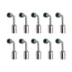 thumbnail image 1 of 10 piezas 3/8 pulgadas aire acondicionado 90 grados Beadlock aluminio empalmador de CA accesorios de manguera conector adaptador para coche camión vehículo de ingeniería, 1 of 9