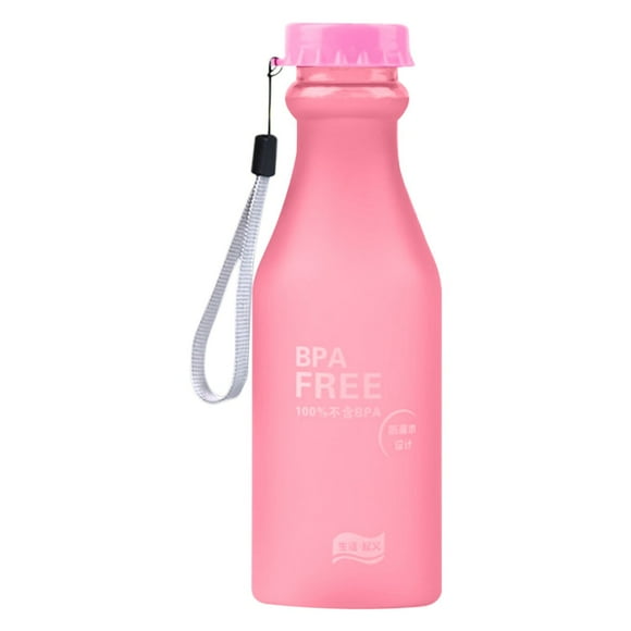 Leutsin Plastic Water Bottle,Water Bottles Clear Matte,Lightweight Water Bottle ,Travel Water Bottle for Sports & Outdoors Reusable Water Bottle Leak-Proof Sport Water Bottle for Gym Cute Stuff