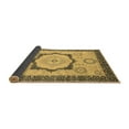 thumbnail image 2 of Ahgly Company Indoor Square Abstract Brown Modern Area Rugs, 6' Square, 2 of 4