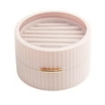 thumbnail image 4 of fastboy Exquisite Jewelry Box for Rings Earrings and Necklaces Ornate Organizer Case Pink 10 x 9.2 x 5.7cm 5Set, 4 of 6