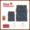 thumbnail image 3 of Easygdp Cartoon Deers Gift Bags, Burlap Bags, Christmas, Holiday Gift Wrap Christmas Bags for Gifts Christmas Sacks for Presents-Medium, 3 of 9