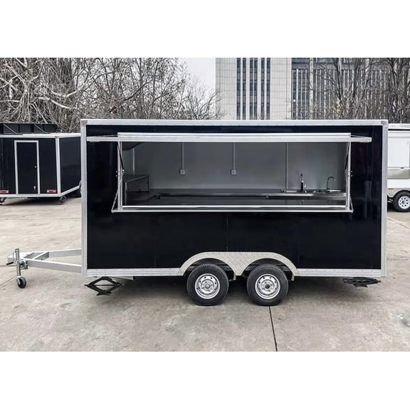 BELYOO Commercial Stainless Steel Mobile Food Cart | Catering and Food Preparation Equipment