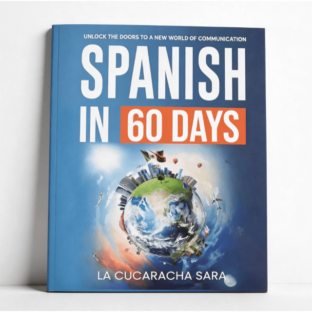 Español en 60 Días: Cuaderno de Trabajo para Principiantes con Jerga y Gramática Esencial