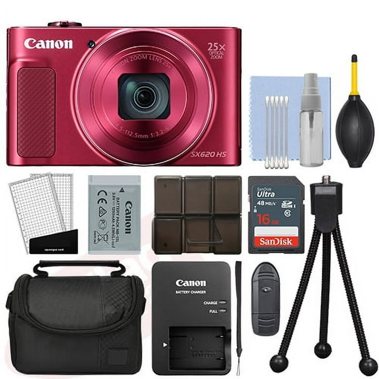 Canon PowerShot SX620 HS 20.2MP Digital Camera 25x Optical Zoom
