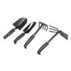 thumbnail image 1 of Garden Hand Tool Set, Wide Shovel Hand Cultivator Rake, 1 of 5