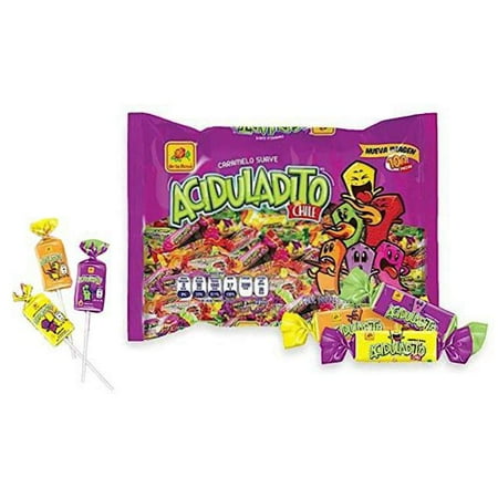 

Soft Acidulated With Chile Mexican Candy 100 Pcs 500G