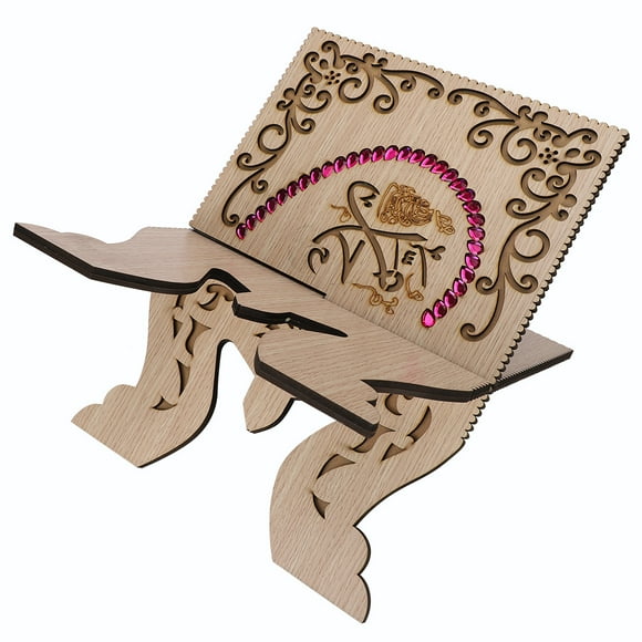 Koran Stand, Beautiful Practical Koran Holder Stand, Reading Home For Books Scriptures