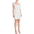 thumbnail image 4 of BCBG Paris Women's Ruffle Strap Mini Dress, 4 of 8