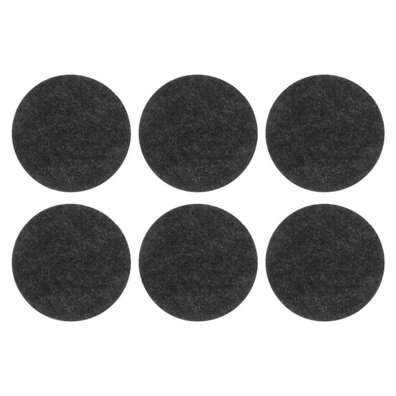 WORGEOUS 6pcs Felt Plant Coaster Mats Round Planter Saucer Flower Pot Mat Felt Pads Round Absorbent Coasters For Indoor And Outdoor