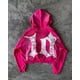thumbnail image 5 of Conjunto de 2 piezas de sudadera con capucha y pantalón deportivo con cremallera de Tenthseries Y2K para mujer, estilo hip hop, gótico, con estampado de dibujos animados, sudadera, pantalón informal, 5 of 5
