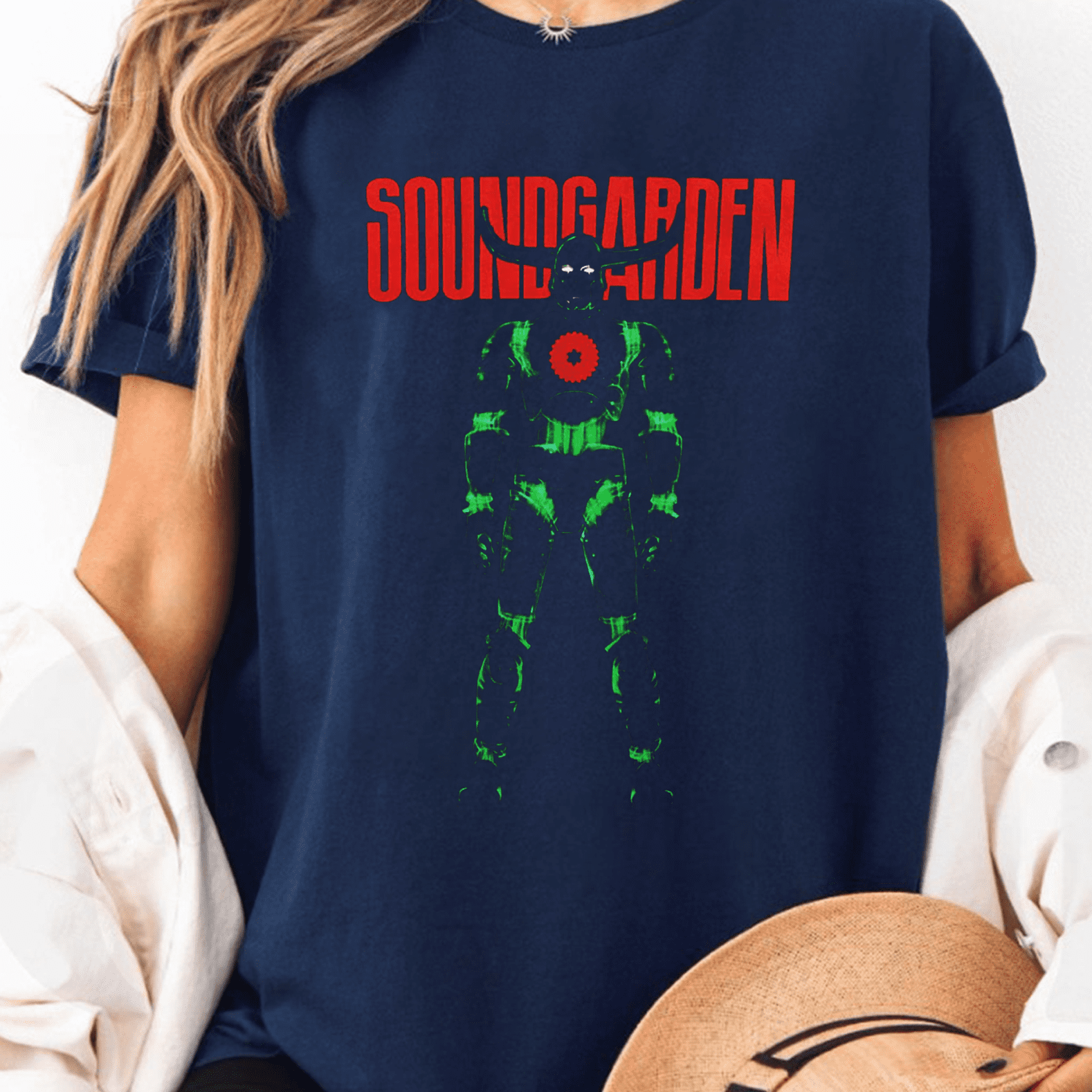 Unisex Soundgarden Band, Tour Graphic T-Shirt, Sizes S-5XL, Tbun