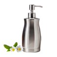 thumbnail image 1 of Dispensador de jabón ZEBEYIMA de acero inoxidable cepillado, 400 ml, 1 of 8