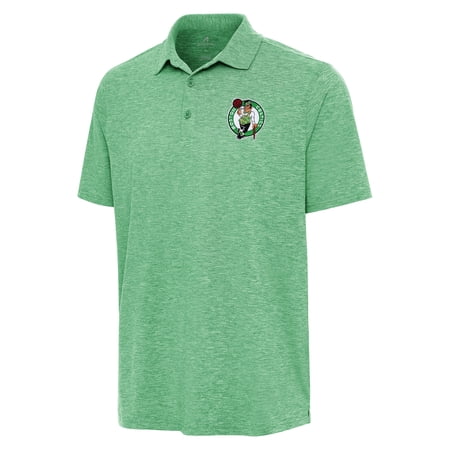 Men s Antigua Heather Kelly Green Boston Celtics Par 3 Polo Men s Antigua Heather Kelly Green Boston Celtics Par 3 Polo