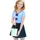 thumbnail image 3 of Eigraketly Traje de baño para niños Estilo de moda y colores brillantes Traje de baño Vestido de traje de baño Traje de baño verde negruzco 5XL, 3 of 6