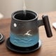 thumbnail image 4 of Taza de café creativa y con tapa hecha a mano con mango de madera para beber E, 4 of 9