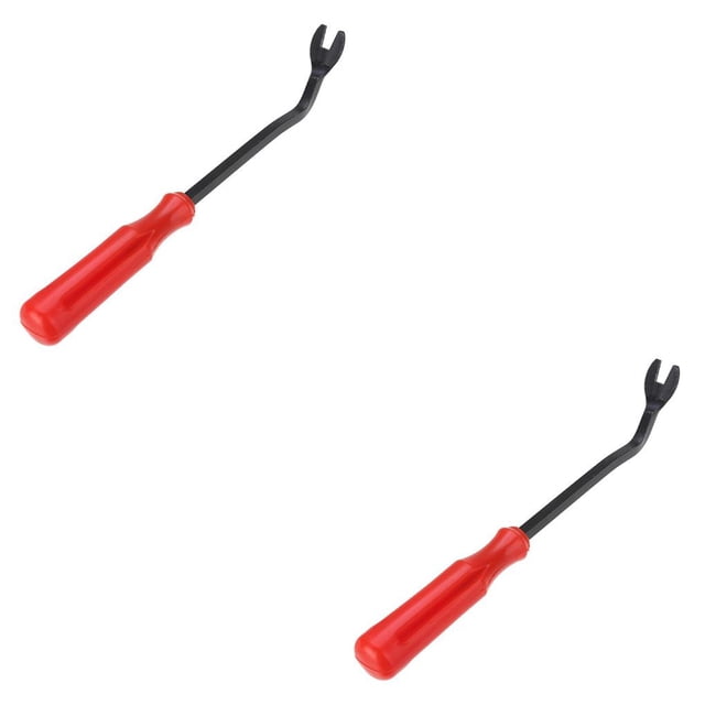 Sidaley Car Trim Rivets Plastic Decorations Plier Vehicle Set Clips Fastener Bumper Panel Tools Wear-resistant Auto Using Accessory mango rojo 6 Zoll 2piezas