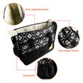 thumbnail image 6 of 5 Pcs Multifunctional Baby Nappy Diaper Changing Bag Set Maternity Mummy Handbag Portable Nappy Basket Storage Organizer Maternity Baby Bag for Boys Girls Black, 6 of 10