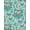 Blue, Pattern 6, variant on ODIKA 4'x6' Machine Washable Non-Slip Area Rug, Enchanted Aviary Meadow Wonderland High Traffic Rug, Pink, 477865