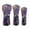Ethnic Floral Dragonfly, variant on Uorisanigo Golf Headcovers 3PCS Premium Leather Waterproof Western Horse Driver Fairway(FW) Wood Hybrid(UT) for Extra Club Protection, Golf Driver Fairway Hybrid Head Cover