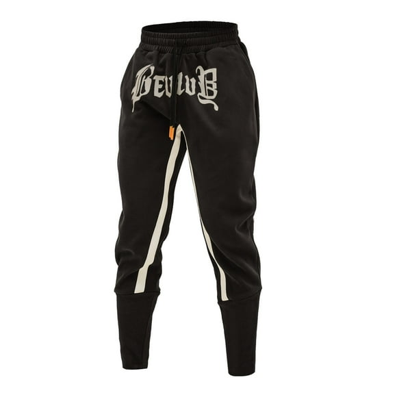 toraway Black Casual Pants Men Straight Fit Mens Casual Pants Sports Pants Loose Mens Outdoor Wear with Pants XL