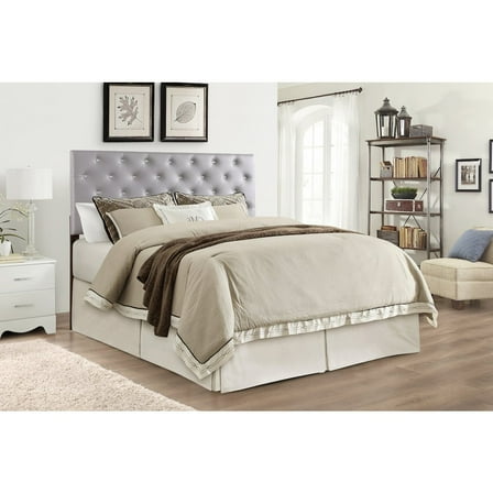Glory Furniture Super Nova Full Headboard in Light Grey Color