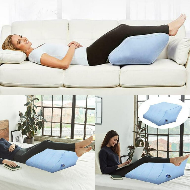 Inflatable knee best sale pillow for sleeping