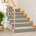 thumbnail image 4 of Mi Alma Vinyl Backsplash Decor - Black White Flower Peel & Stick Tiles 6x6, 4 of 10