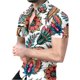 thumbnail image 4 of Camisas de lunares para hombre, camisas casuales de verano con estampado 3D, camisas de playa hawaianas, camisa de manga corta con solapa, ropa de calle para hombre y mujer, 4 of 5