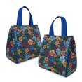thumbnail image 2 of Pioneer Flower Floral Print Pattern Insulated Lunch Bag for Women & Adults,Large Portable Soft Cooler Lunch Bag,Thermal Food Storage Tote with Pearl Cotton,8.66L,8.75x5.75x9.5 Inch, 2 of 6