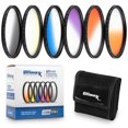 thumbnail image 1 of Kit de filtros Ultimaxx 49 mm de 6 piezas Color y Gris, 1 of 8