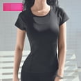 thumbnail image 4 of Camiseta deportiva para mujer, sexy, bonita espalda, ropa de fitness, secado rápido, para correr, entrenamiento, camiseta de manga corta para yoga para verano, 4 of 4