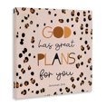 thumbnail image 2 of Stupell Industries Farmhouse God Has Plans For You Canvas Art, 17 x 17, by Patricia Pinto, 2 of 7